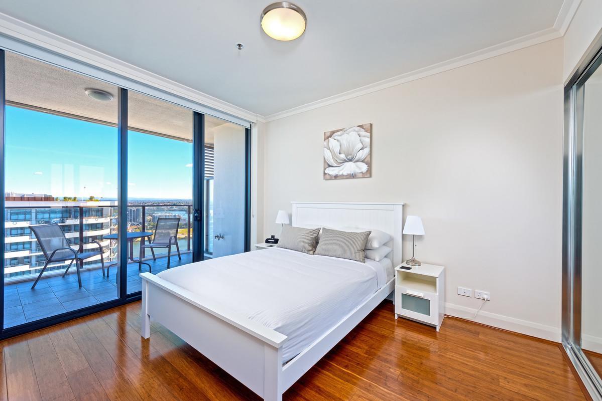 Astra Apartments Rhodes Sydney Exteriör bild