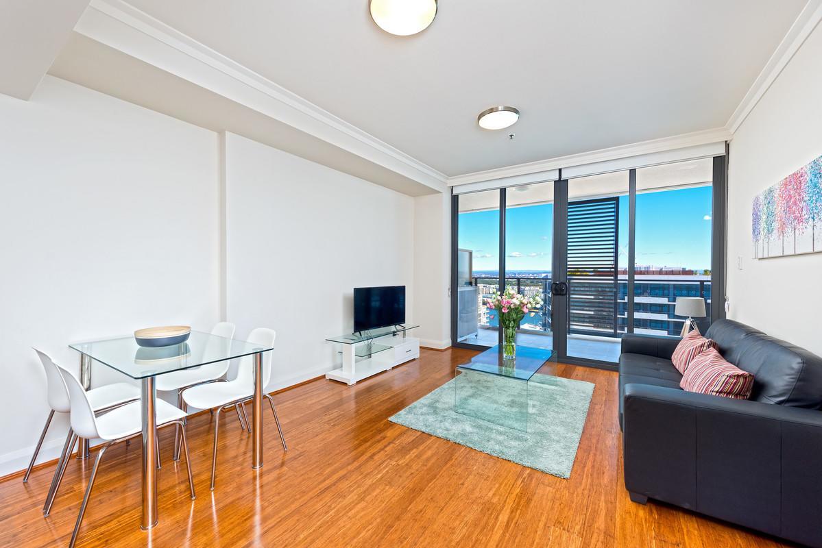 Astra Apartments Rhodes Sydney Exteriör bild